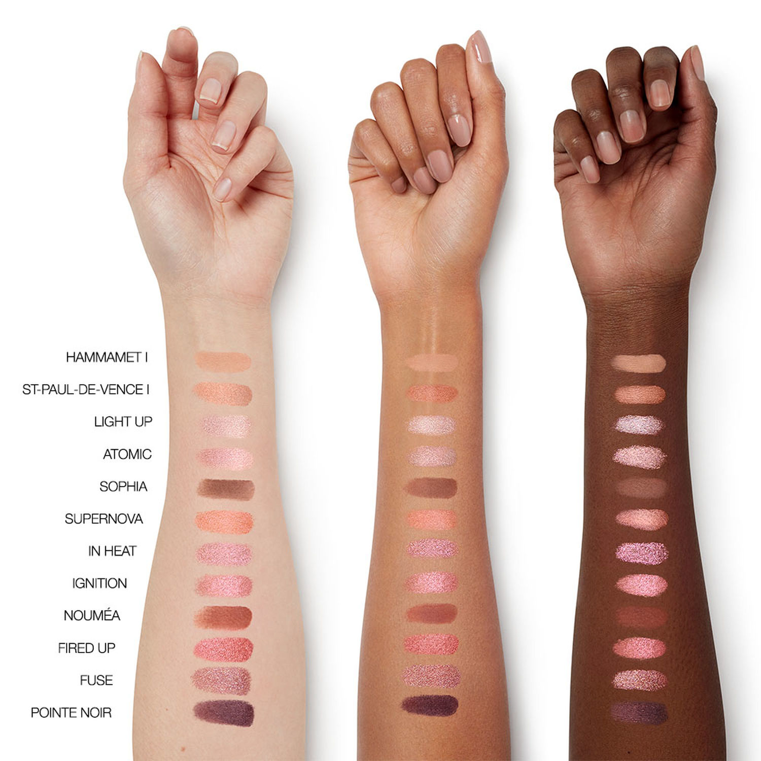 nars ignited eyeshadow palette swatches