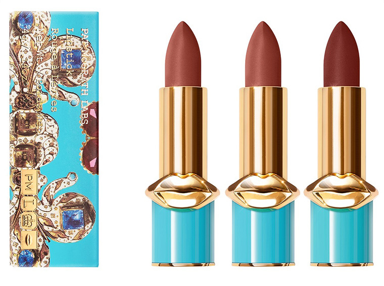 pat mcgrath opulence holiday 2018 mattetrance lipstick aquamarine