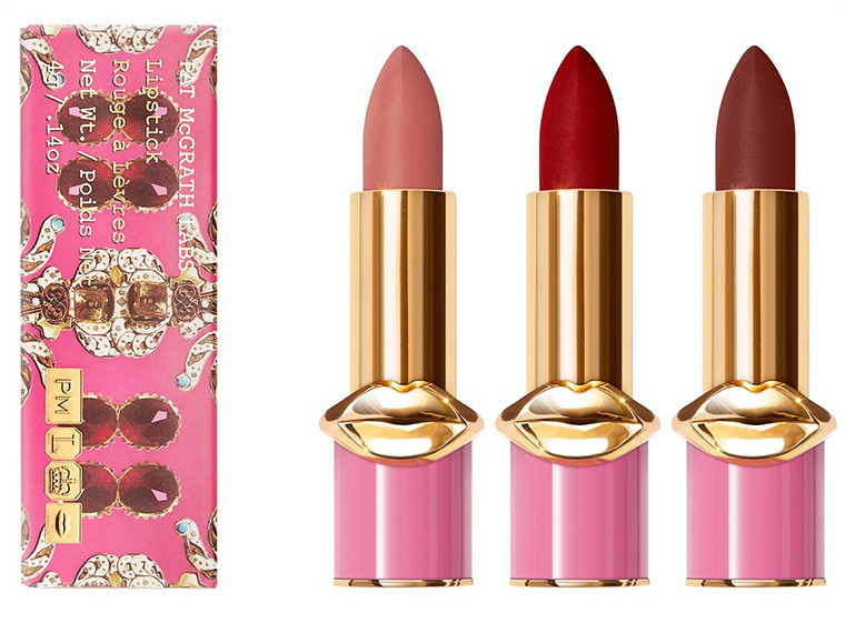 pat mcgrath opulence holiday 2018 mattetrance lipstick pink sapphire