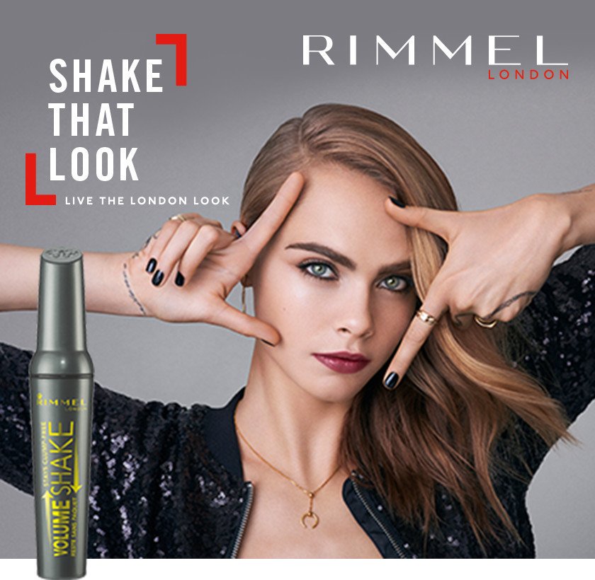 Rimmel Volume Shake Mascara Cara Delevingne