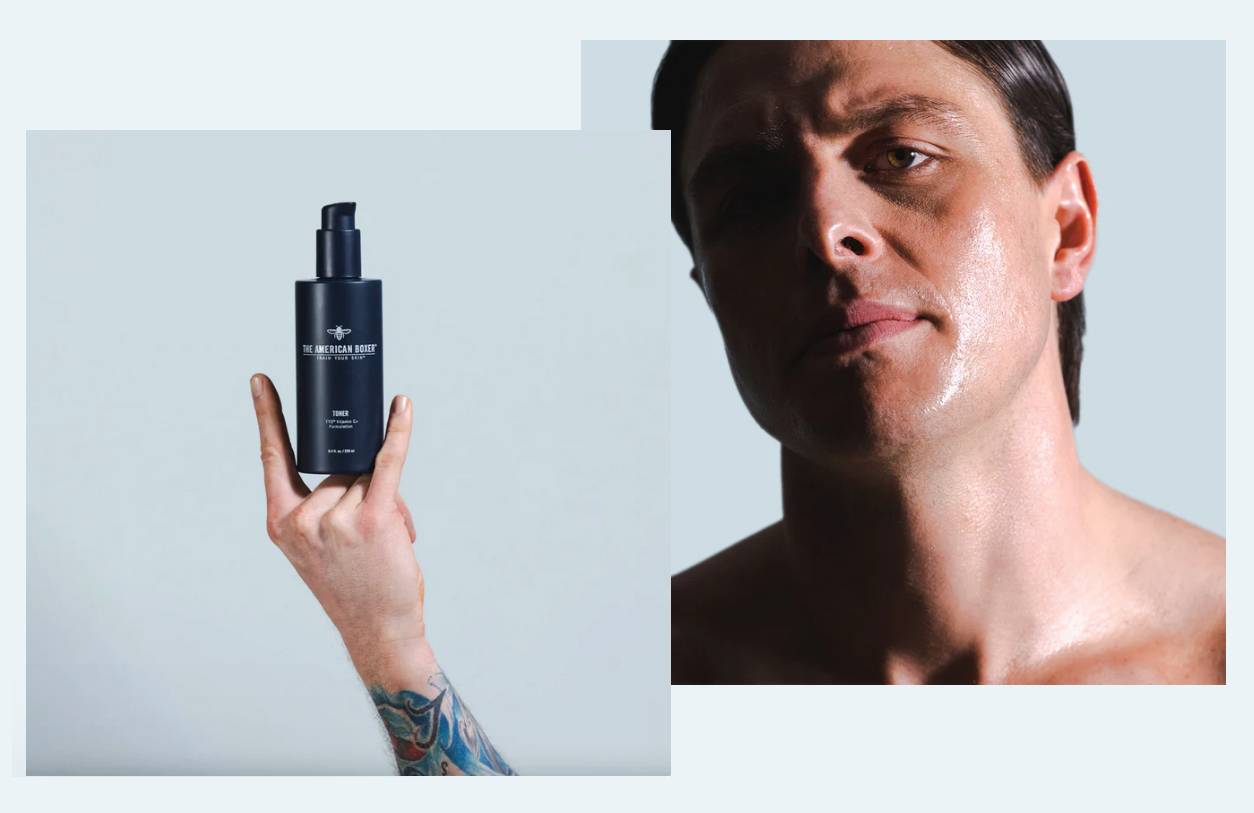 The American Boxer Essential 3-Step Men&rsquo;s Skincare System )