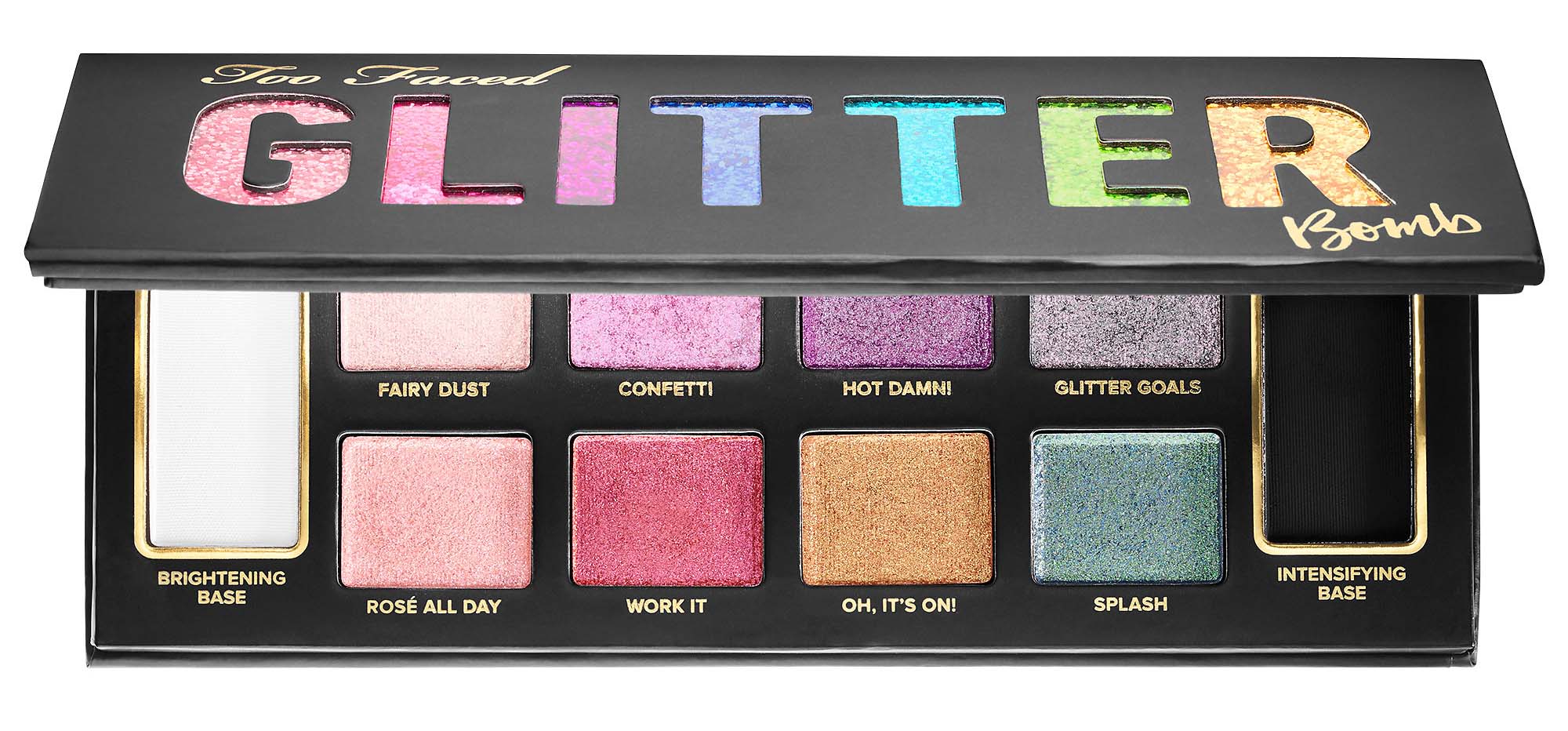 too faced glitter bomb