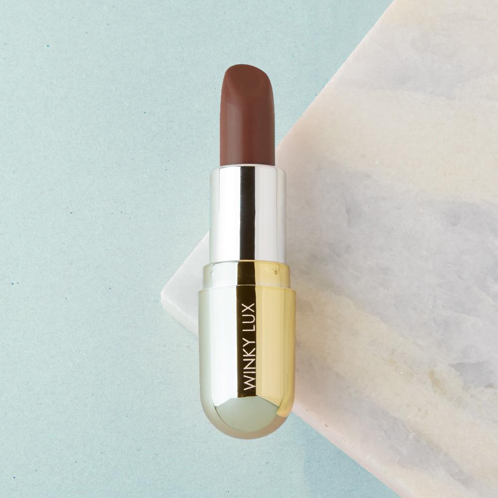 winky lux Lip Velour Matte Lipstick in Latte