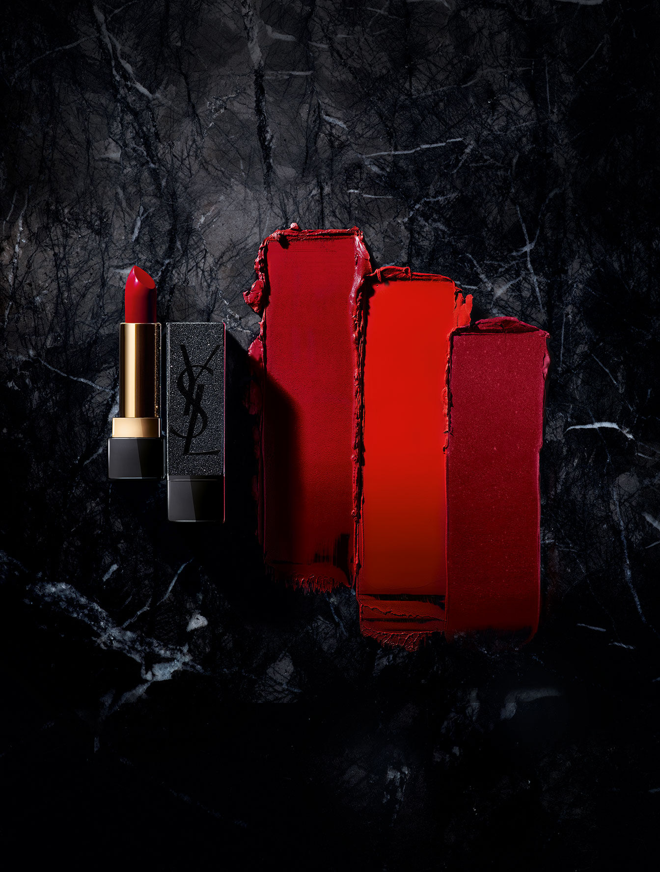 ysl x zoe kravitz rouge pur couture visual