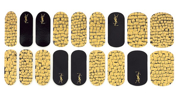 YSL Metallic Nail Foils Fall 2015