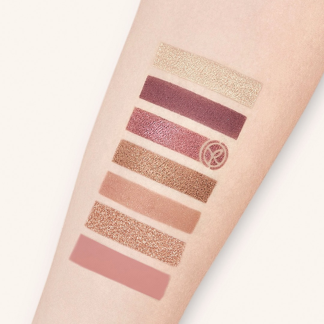 Yves Rocher Palette Regard 7 Teintes Roses d'Hiver - Collection de Noël