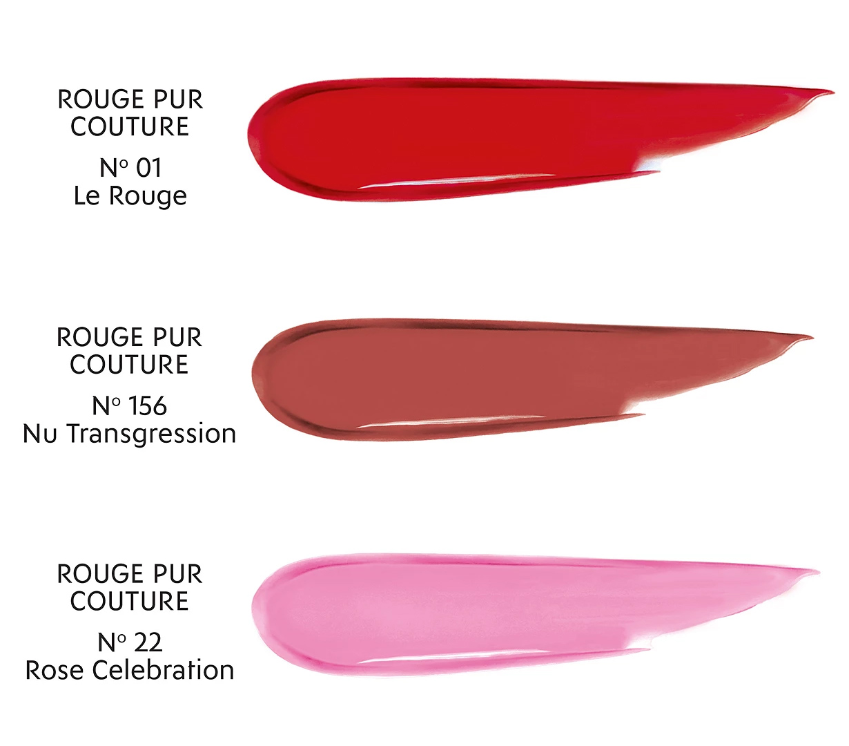 Yves Saint Laurent Rouge Pur Couture Satin Lipstick Set